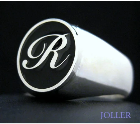 Custom Made Signet Ring - Monogram