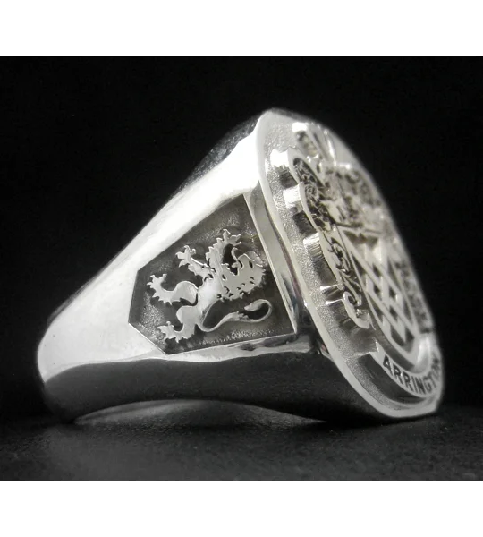 Custom Made Signet Ring with any draft Sketch R01-065-17