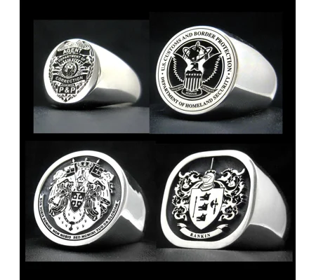Custom Military Signet Ring