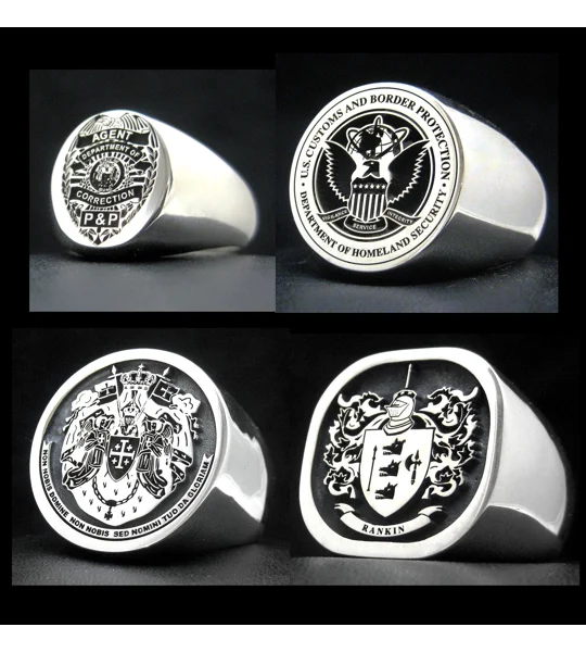 Custom Military Signet Ring