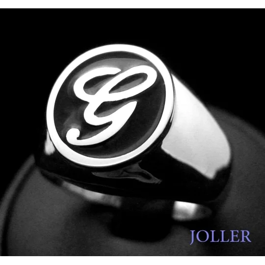 Custom Made Signet Ring - Monogram