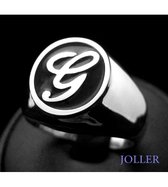 Custom Made Signet Ring - Monogram