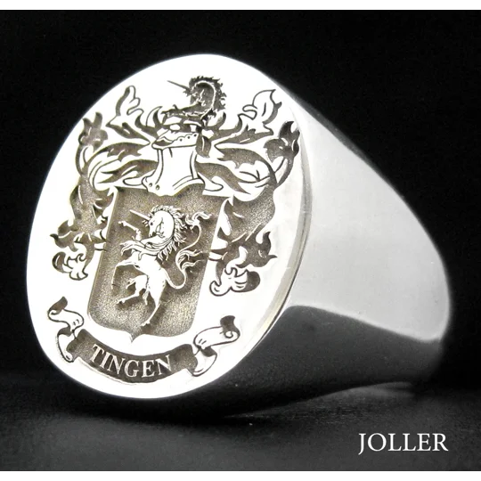 Custom Signet Rings and Family Crest Rings