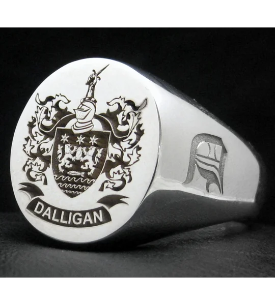 Dalligan Family Crest Ring