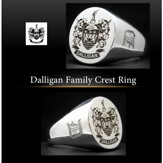 Dalligan Family Crest Ring