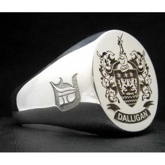 Dalligan Family Crest Ring