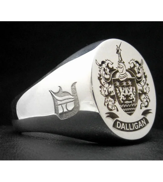 Dalligan Family Crest Ring