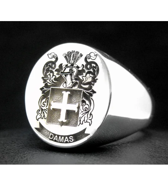Damas Family Crest Ring