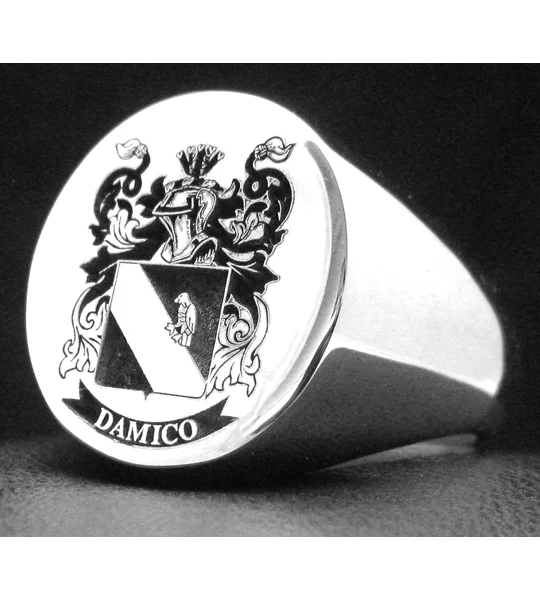 Damico Family Crest Ring