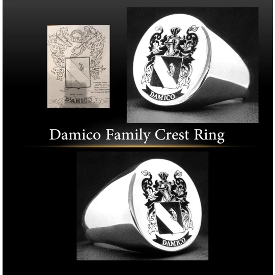 Damico Family Crest Ring