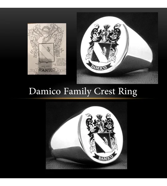 Damico Family Crest Ring