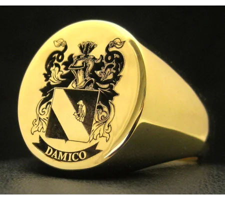 Gents Gold Signet Rings