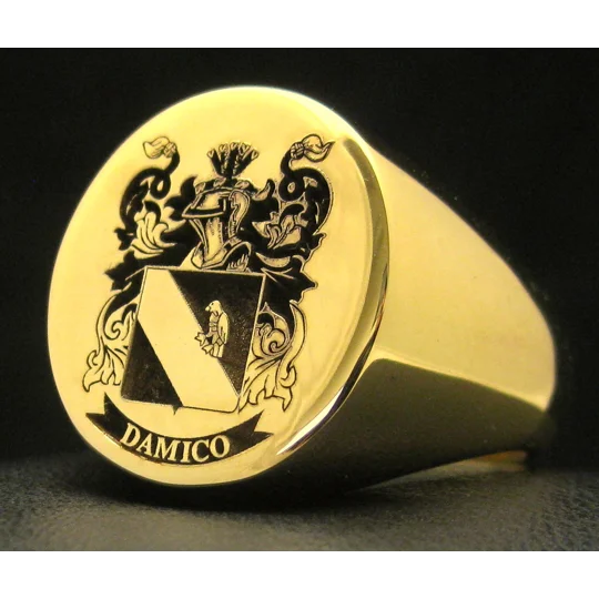 Gents Gold Signet Rings