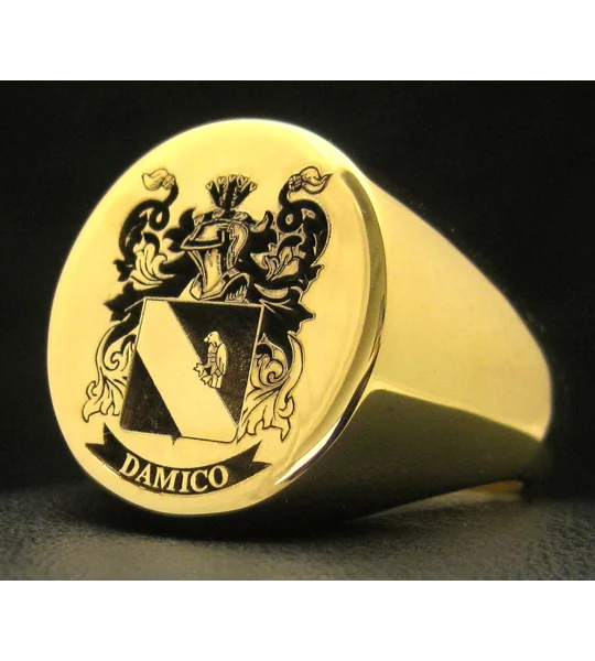 Gents Gold Signet Rings