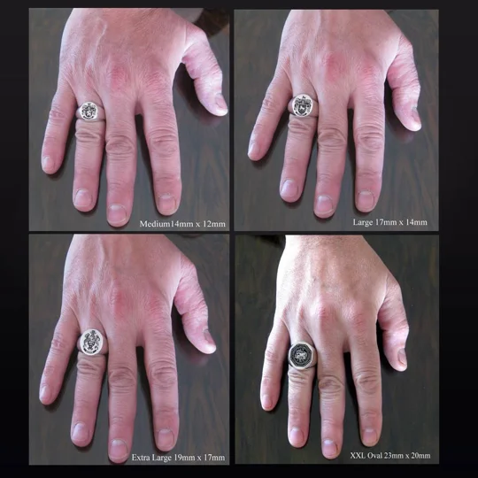 Custom Monogram Rings