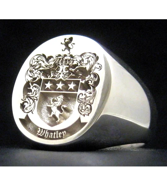 Design Your Own Family Crest Ring - Coat of Arms Ring