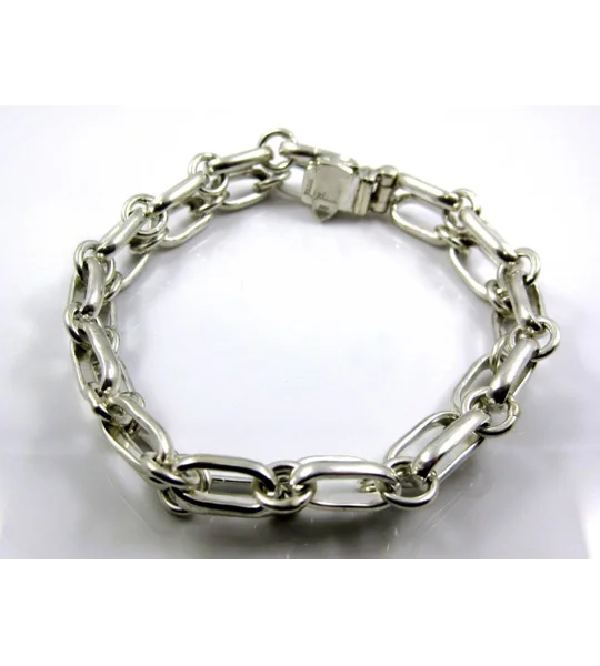 Mens Silver Bracelet - Handmade