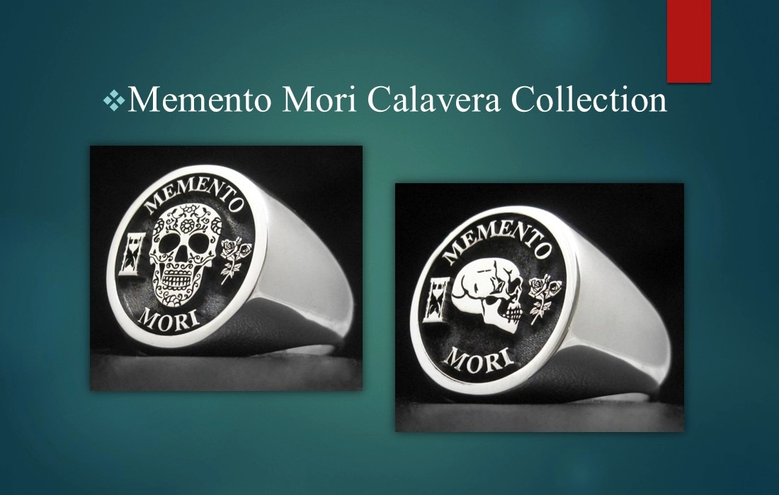 Memento Mori Calavera Collection in Silver