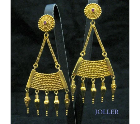 Chandelier Earrings Gold