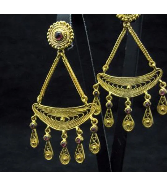 Chandelier Earrings - Handmade