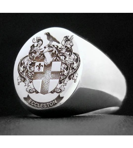 Eccleston Family Crest Ring