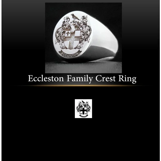 Eccleston Family Crest Ring