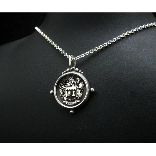 Edgell Coat of Arms Pendant
