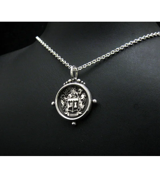 Edgell Coat of Arms Pendant