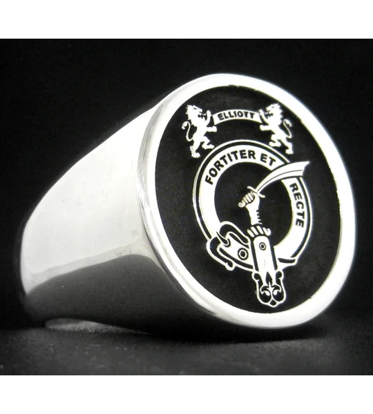 Elliott Scottish Clan Ring