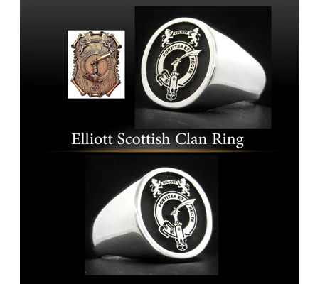 Elliott Scottish Clan Ring