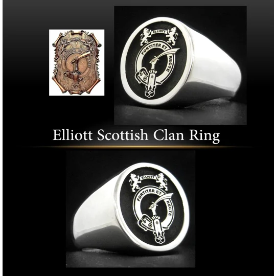 Elliott Scottish Clan Ring
