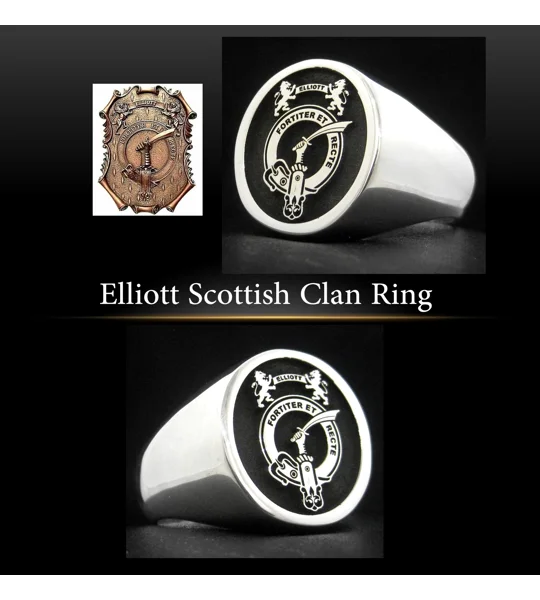 Elliott Scottish Clan Ring
