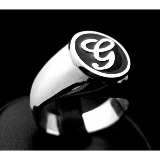 Custom Made Signet Ring - Monogram
