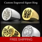 Engraved Signet Ring