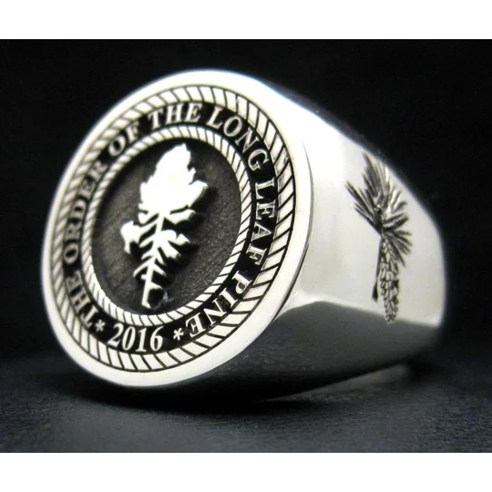 Coat of Arms Round Ring