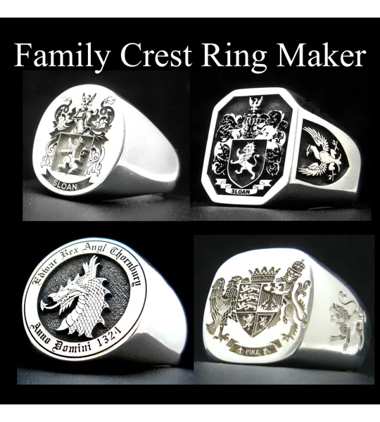 Family Crest Ring Maker