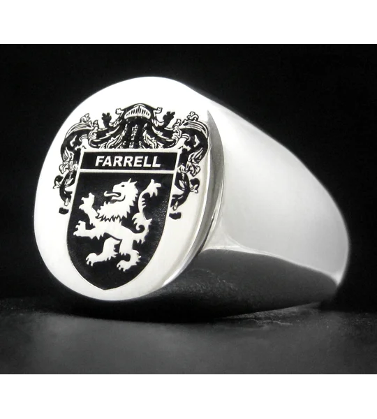 Custom Large Rings - Family Crests