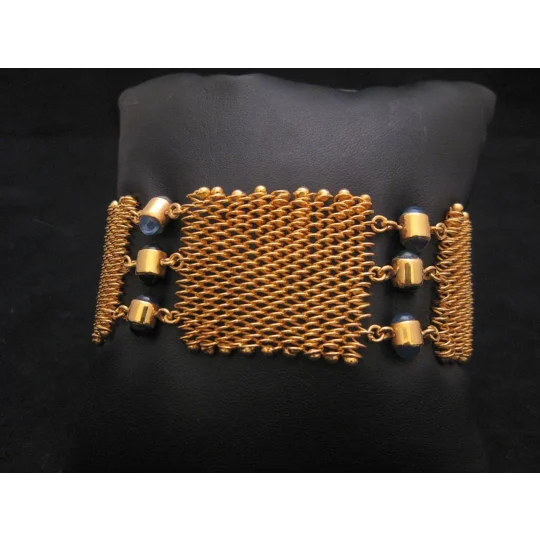 Filigree Bracelet / Agates