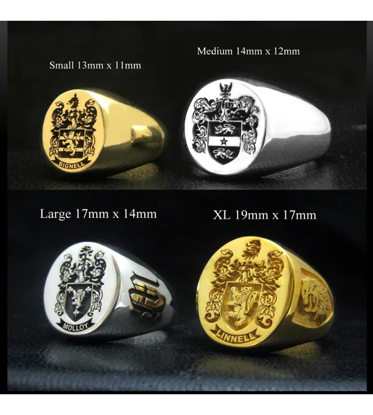Personalized Monogram Rings