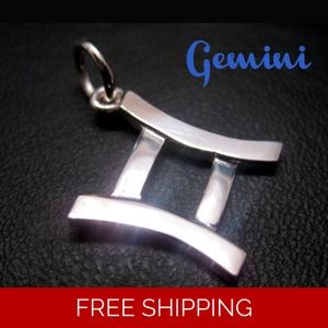 Gemini Zodiac Pendant