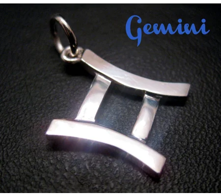 Gemini Zodiac Pendant