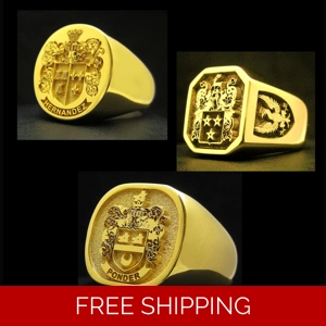 Gold Seal Rings