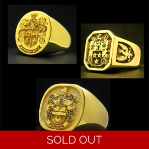 Gold Seal Rings