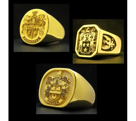 Gold Seal Rings