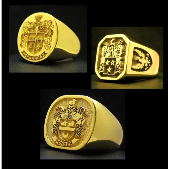 Gold Seal Rings
