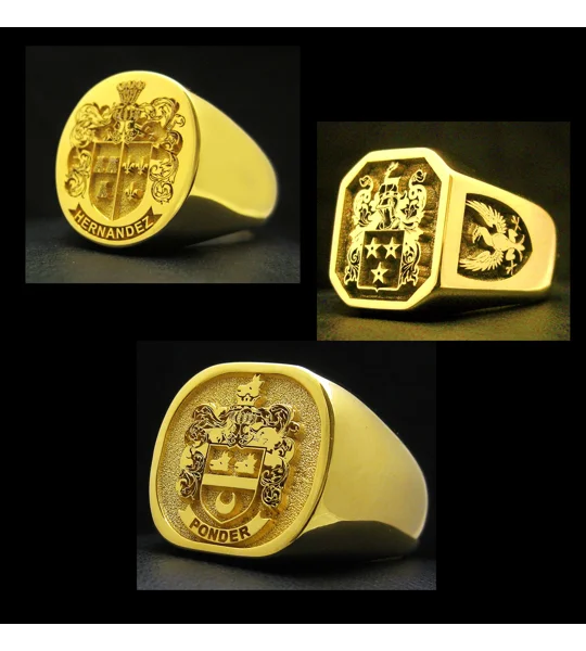 Gold Seal Rings
