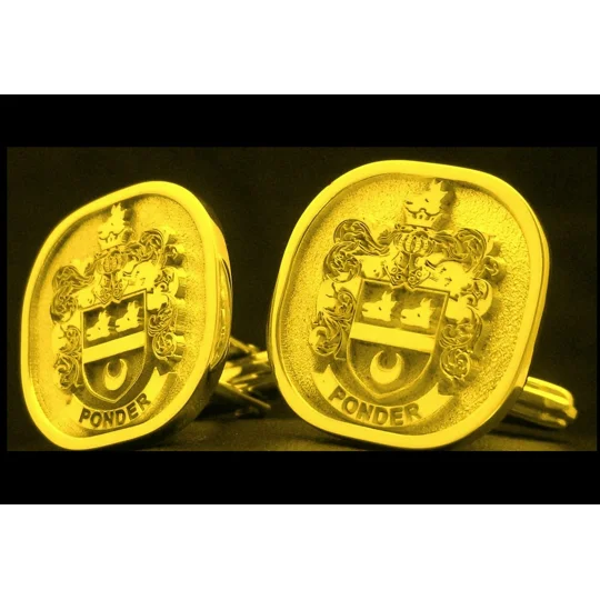 gold vermeil cufflinks