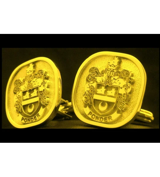 gold vermeil cufflinks