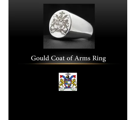 Gould Coat of Arms Ring