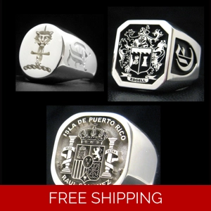 Handcrafted Signet Rings